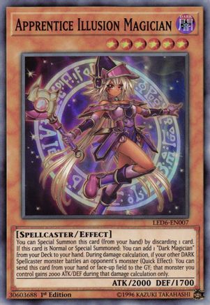 Apprentice Illusion Magician (LED6-EN007) - Legendary Duelists: Magical Hero 1st Edition