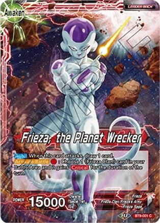 Frieza // Frieza, the Planet Wrecker (BT9-001) - Universal Onslaught Foil