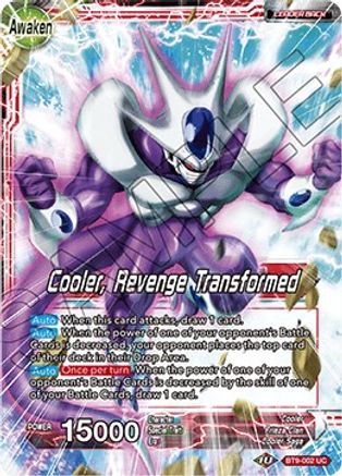 Cooler // Cooler, Revenge Transformed (BT9-002) - Universal Onslaught
