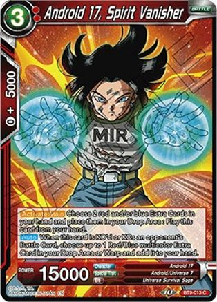 Android 17, Spirit Vanisher (BT9-013) - Universal Onslaught