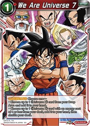 We Are Universe 7 (BT9-018) - Universal Onslaught