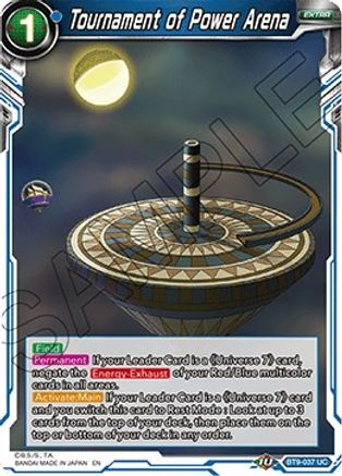 Tournament of Power Arena (BT9-037) - Universal Onslaught Foil