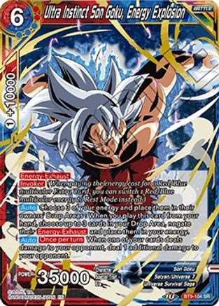 Ultra Instinct Son Goku, Energy Explosion (BT9-104) - Universal Onslaught
