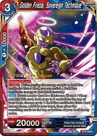 Golden Frieza, Sovereign Technique (BT9-106) - Universal Onslaught