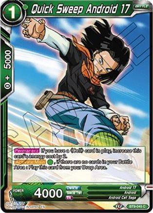 Quick Sweep Android 17 (BT9-045) - Universal Onslaught Foil