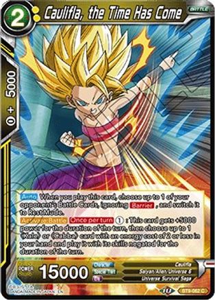 Caulifla, the Time Has Come (BT9-062) - Universal Onslaught Foil