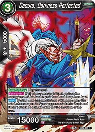 Dabura, Darkness Perfected (BT9-071) - Universal Onslaught
