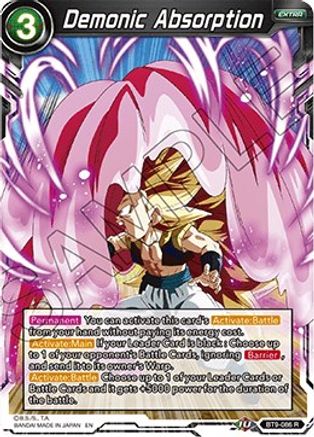 Demonic Absorption (BT9-086) - Universal Onslaught