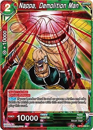 Nappa, Demolition Man (BT9-090) - Universal Onslaught Foil