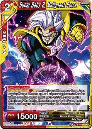Super Baby 2, Malignant Force (BT9-095) - Universal Onslaught Foil