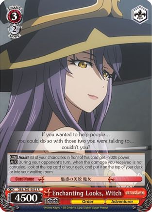 Enchanting Looks, Witch (GBS/S63-E033 R) - Goblin Slayer