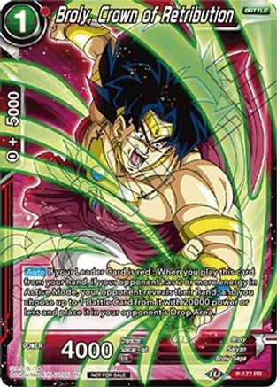 Broly, Crown of Retribution (P-177) - Promotion Cards