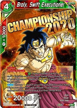 Broly, Swift Executioner (P-205) - Promotion Cards
