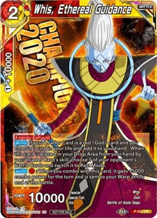 Whis, Ethereal Guidance (P-207) - Promotion Cards
