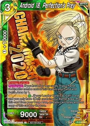 Android 18, Perfection's Prey (P-210) - Promotion Cards