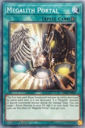 Megalith Portal (IGAS-EN057) - Ignition Assault 1st Edition