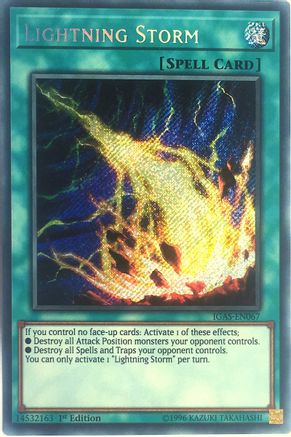 Lightning Storm (IGAS-EN067) - Ignition Assault 1st Edition