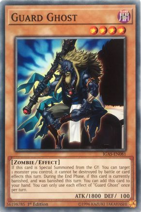 Guard Ghost (IGAS-EN081) - Ignition Assault 1st Edition