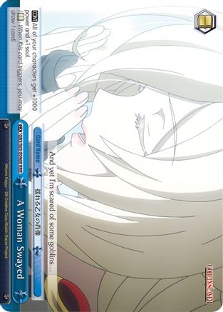 A Woman Swayed (RRR) (GBS/S63-E096R RRR) - Goblin Slayer