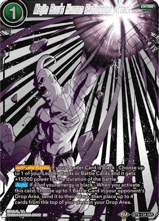 Majin Buu's Human Extinction Attack (BT9-134) - Universal Onslaught
