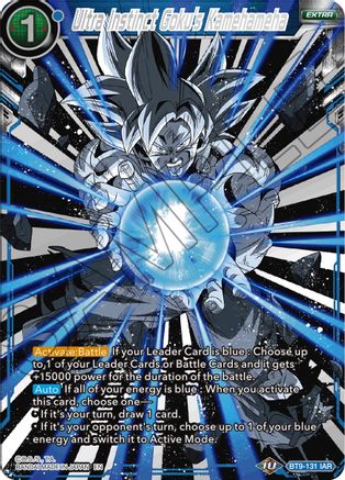 Ultra Instinct Goku's Kamehameha (BT9-131) - Universal Onslaught