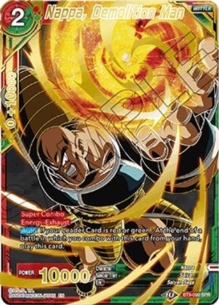 Nappa, Demolition Man (SPR) (BT9-090) - Universal Onslaught