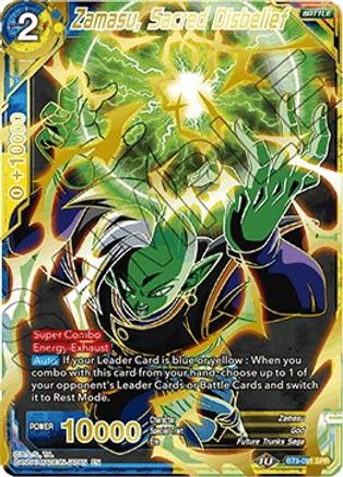 Zamasu, Sacred Disbelief (SPR) (BT9-091) - Universal Onslaught