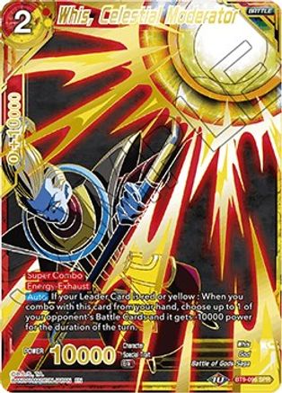 Whis, Celestial Moderator (SPR) (BT9-096) - Universal Onslaught
