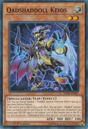 Qadshaddoll Keios (SDSH-EN001) - Structure Deck: Shaddoll Showdown Unlimited