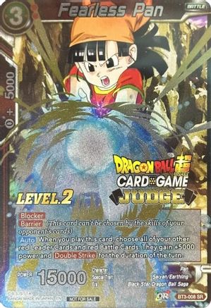 Fearless Pan (Level 2) (BT3-008) - Judge Promotion Cards