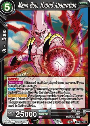 Majin Buu, Hybrid Absorption (BT9-079) - Universal Onslaught PreRelease Cards