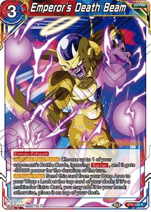 Emperor's Death Beam (BT9-109) - Universal Onslaught PreRelease Cards