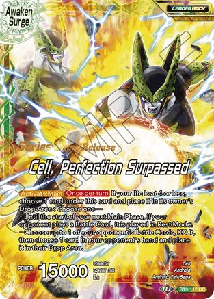 Cell // Cell, Perfection Surpassed (BT9-112) - Universal Onslaught PreRelease Cards