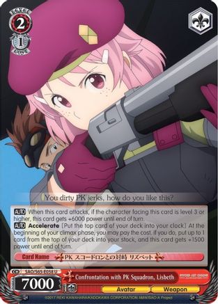 Confrontation with PK Squadron, Lisbeth (SAO/S65-E058 U) - Sword Art Online -Alicization-