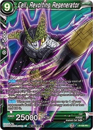 Cell, Revolting Regenerator (P-190) - Promotion Cards Foil