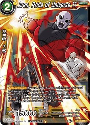 Jiren, Pride of Universe 11 (P-191) - Promotion Cards Foil
