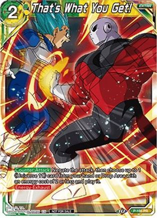 That's What You Get! (P-195) - Promotion Cards Foil