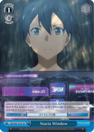 Stacia Window (SAO/S65-TE18 TD) - Sword Art Online -Alicization-