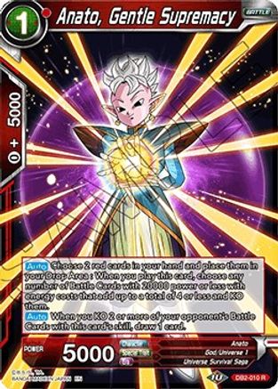 Anato, Gentle Supremacy (DB2-010) - Draft Box 05  Divine Multiverse