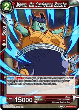 Monna, the Confidence Booster (DB2-017) - Draft Box 05  Divine Multiverse