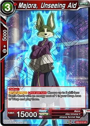 Majora, Unseeing Aid (DB2-019) - Draft Box 05  Divine Multiverse Foil