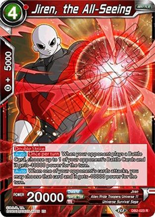 Jiren, the All-Seeing (DB2-023) - Draft Box 05  Divine Multiverse