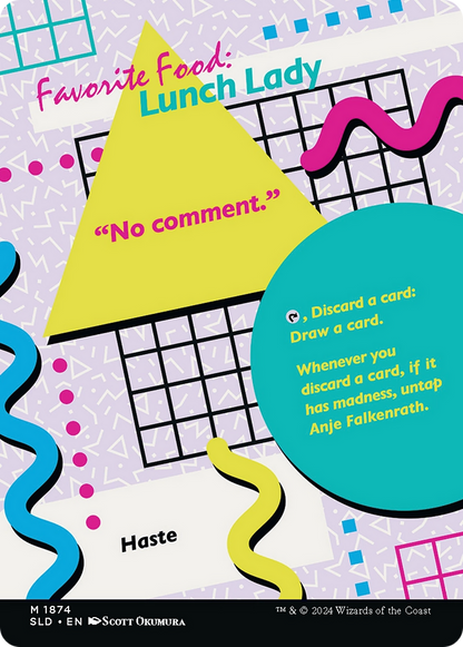 Anje Falkenrath // Anje Falkenrath (SLD-1874) - Secret Lair Drop (Borderless) Foil