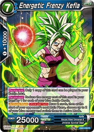 Energetic Frenzy Kefla (DB2-039) - Draft Box 05  Divine Multiverse