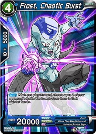 Frost, Chaotic Burst (DB2-041) - Draft Box 05  Divine Multiverse