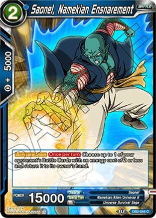 Saonel, Namekian Ensnarement (DB2-044) - Draft Box 05  Divine Multiverse Foil