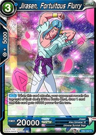 Jirasen, Fortuitous Flurry (DB2-052) - Draft Box 05  Divine Multiverse Foil