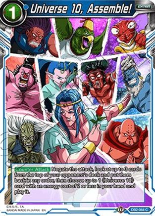 Universe 10, Assemble! (DB2-064) - Draft Box 05  Divine Multiverse