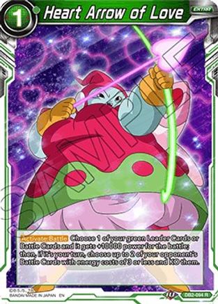 Heart Arrow of Love (DB2-094) - Draft Box 05  Divine Multiverse