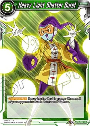 Heavy Light Shatter Burst (DB2-096) - Draft Box 05  Divine Multiverse